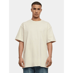lässiges URBAN CLASSICS Herren T-Shirt 240 g/m² mit Baumwolle Ecru-Weiß