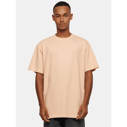 bequemes Urban Classics Herren T-Shirt 240 g/m² mit Baumwolle Beige
