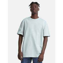 lässiges URBAN CLASSICS Herren T-Shirt 240 g/m² mit Baumwolle Pastell-Grün