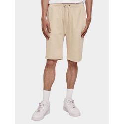 leichte Urban Classics Herren Shorts Kordelzug Taschen 260 g/m² mit Baumwolle Beige