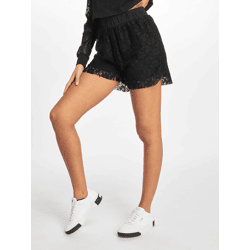 lässige Urban Classics Damen Shorts Stretch 140 g/m² Schwarz
