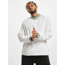 Soft URBAN CLASSICS Men's Sweatshirt with Zipper Pockets, 80 g/m², White