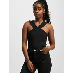 sportliches Urban Classics Damen T-Shirt Stretch 180 g/m² mit Baumwolle Schwarz