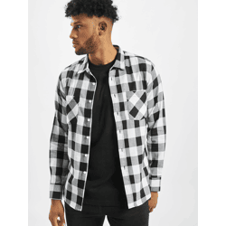 lässiges URBAN CLASSICS Herren Polo-Shirt 120 g/m² mit Baumwolle Schwarz/Weiß