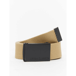 vielseitiges Urban Classics Unisex Gürtel Beige