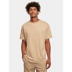 bequemes Urban Classics Herren T-Shirt 180 g/m² mit Baumwolle Beige