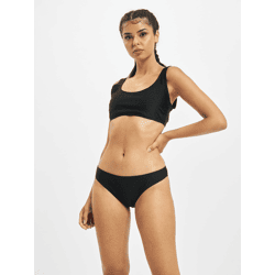 leichtes Urban Classics Damen Kleid Stretch 200 g/m² Schwarz