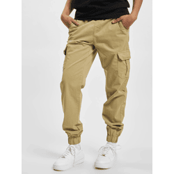 moderne URBAN CLASSICS Damen Jeans Stretch Taschen 260 g/m² mit Baumwolle Beige