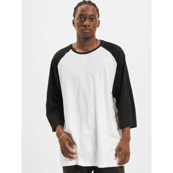 sportliches Urban Classics Herren T-Shirt 200 g/m² mit Baumwolle Weiß/Schwarz