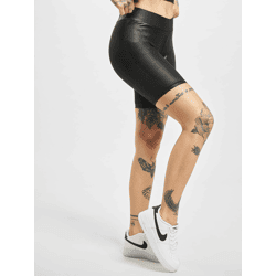 bequeme Urban Classics Damen Shorts Stretch 180 g/m² Schwarz