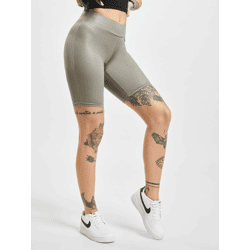 sommerliche Urban Classics Damen Shorts Stretch 180 g/m² Grau