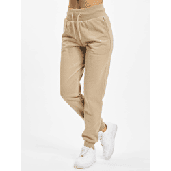 lässige URBAN CLASSICS Damen Hose Kordelzug Taschen 300 g/m² Beige