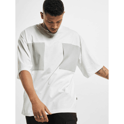 Casual Urban Classics Men's T-Shirt with Pockets, Oversized, 200 g/m², Cotton, White