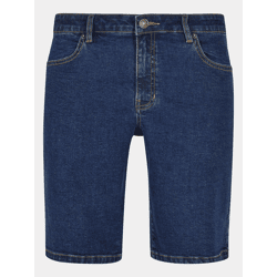 bequeme Urban Classics Herren Jeans Stretch Reißverschluss Taschen mit Baumwolle Blau