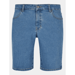 stylische Urban Classics Herren Jeans Stretch Reißverschluss Taschen mit Baumwolle Blau