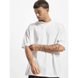 bequemes URBAN CLASSICS Herren T-Shirt Oversize 220 g/m² mit Baumwolle Weiß