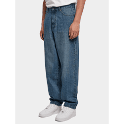 moderne URBAN CLASSICS Herren Jeans 150 g/m² mit Baumwolle Blau