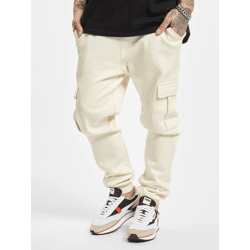 lässige Urban Classics Herren Jeans Kordelzug Taschen 300 g/m² mit Baumwolle Ecru-Weiß