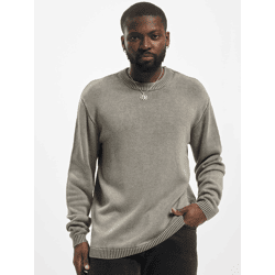 bequemes URBAN CLASSICS Herren Sweatshirt 5 g/m² mit Baumwolle Grau