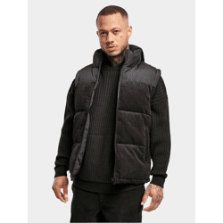 funktionale URBAN CLASSICS Herren Jacke Reißverschluss Taschen 136 g/m² Schwarz