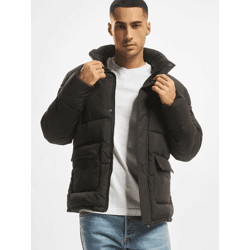 funktionale URBAN CLASSICS Herren Jacke Reißverschluss 68 g/m² Schwarz
