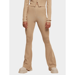 lässige Urban Classics Damen Hose 12 g/m² Beige