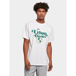 modernes Urban Classics Herren T-Shirt Oversize 220 g/m² mit Baumwolle Weiß