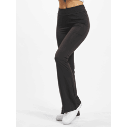 lässige Urban Classics Damen Hose Stretch 230 g/m² Schwarz