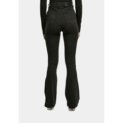 stylische Urban Classics Damen Jeans Stretch Taschen 375 g/m² mit Baumwolle Schwarz