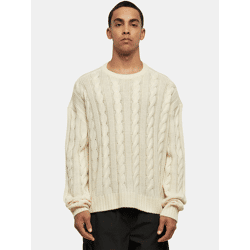 Comfortable Urban Classics Men's Oversized Sweatshirt, 3 g/m², Beige