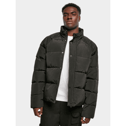 schlichte URBAN CLASSICS Herren Jacke Reißverschluss Taschen 139 g/m² Schwarz