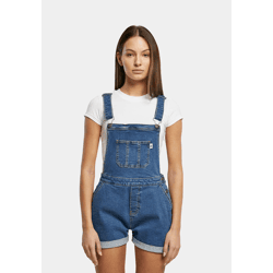 stylische Urban Classics Damen Jeans Stretch Taschen 410 g/m² Blau