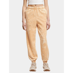 lässige URBAN CLASSICS Damen Hose Kordelzug 360 g/m² mit Baumwolle Beige