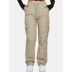 stylische Urban Classics Damen Jeans Taschen 90 g/m² Beige
