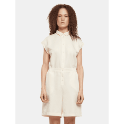 modisches Urban Classics Damen Kleid 188 g/m² Ecru-Weiß