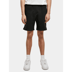 lässige URBAN CLASSICS Herren Hose Reißverschluss Taschen 460 g/m² mit Baumwolle Schwarz