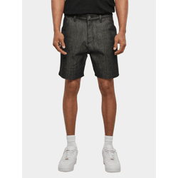 sommerliche Urban Classics Herren Shorts Taschen gesteppt mit Baumwolle Schwarz