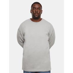 weiches Urban Classics Herren Sweatshirt Oversize 240 g/m² mit Baumwolle Grau