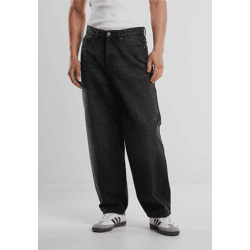 lässige Urban Classics Herren Jeans Taschen Denim 450 g/m² mit Baumwolle Schwarz