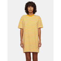 sportliches Urban Classics Damen T-Shirt Oversize 180 g/m² mit Baumwolle Gelb