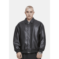 schlichte URBAN CLASSICS Herren Jacke 380 g/m² Schwarz