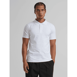 vielseitiges Urban Classics Herren Polo-Shirt 210 g/m² mit Baumwolle Weiß