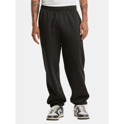 Modern URBAN CLASSICS Men's Pants with Pockets, Cotton, Black
