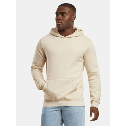 bequemer Urban Classics Herren Hoodie Rippbündchen Kapuze 270 g/m² Beige
