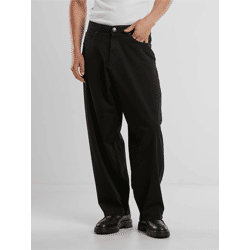stylische URBAN CLASSICS Herren Jeans Stretch Reißverschluss Taschen mit Baumwolle Schwarz