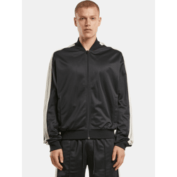 moderne Urban Classics Herren Jacke Reißverschluss Taschen Schwarz