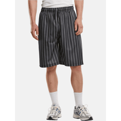 lässige Urban Classics Herren Shorts 250 g/m² Schwarz/Weiß