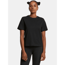 modernes Urban Classics Damen T-Shirt 220 g/m² mit Baumwolle Schwarz