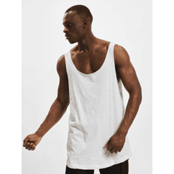 bequemes Urban Classics Herren Tanktop 140 g/m² mit Baumwolle Weiß