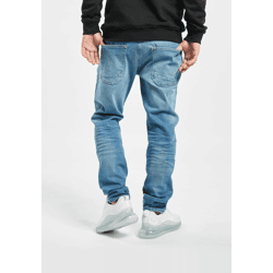lässige Petrol Industries Herren Jeans Straight Fit Stretch Reißverschluss mit Baumwolle Blau